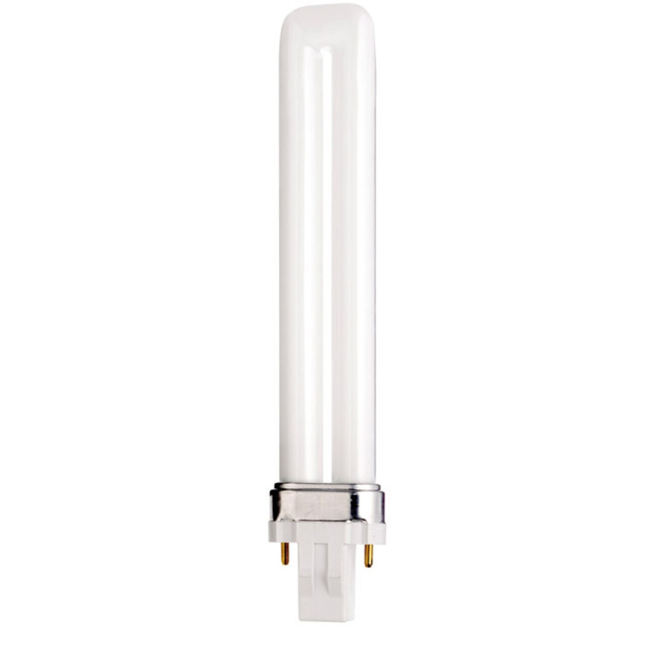 Satco S6780 13W Single Tube 2-Pin GX23 Plug-In base 3000K fluorescent bulb